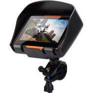 LLC-POWER Motorcycle GPS Navigation with 4.3 Inch LCD Screen, Lifetime Traffic and Maps, Smart Routing, Destination Prediction and Road Trips, Multilingual System Support