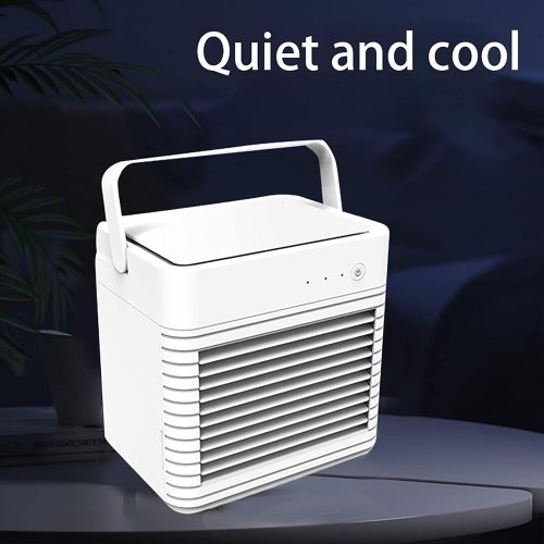  LLONG Evaporative Air Cooler Portable Air Conditioner Fan Personal Mini Air Cooler Desktop Cooling Fan for Room, Home, Office, Dorm Sterilizer, Humidifier & Purifier