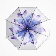 LLSDLS Ultralight Parasol Rainproof Sun Umbrella Folding rain and rain Dual Purpose Sun Umbrella (Color : Purple)