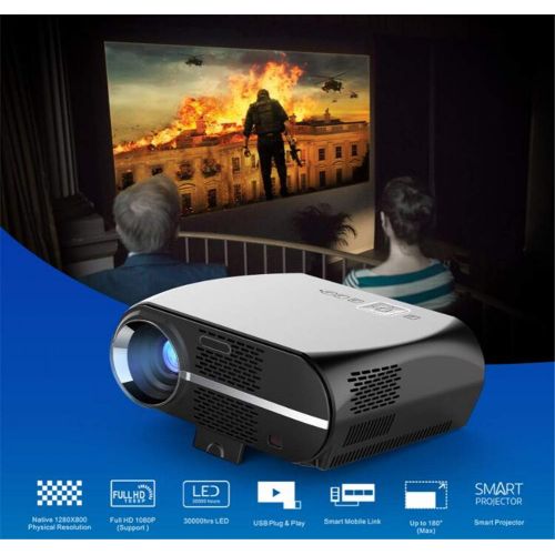  LLVV Video Projectors 3500 Lumens LED Projector 1080P Full HD Projector 3D Video Proyectors Best Price Portable Game Projector