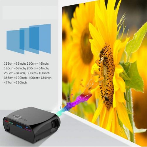  LLVV Video Projectors 3500 Lumens LED Projector 1080P Full HD Projector 3D Video Proyectors Best Price Portable Game Projector