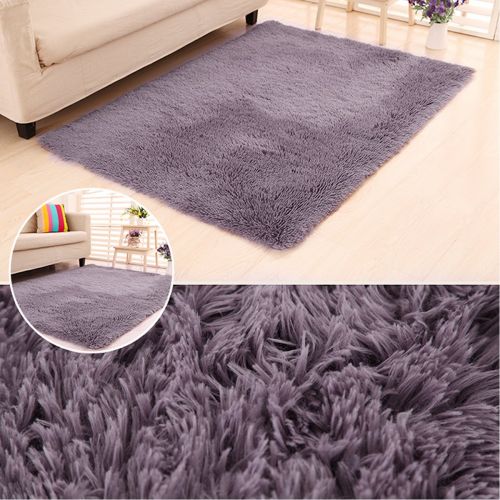  LOCHAS Soft Indoor Modern Area Rugs Fluffy Living Room Carpets Suitable for Children Bedroom Decor Nursery Rugs 4 Feet by 5.3 Feet