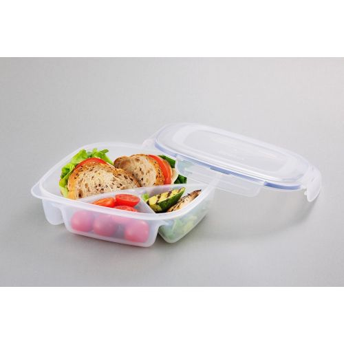  LOCK & LOCK SPECIAL 3 Divided Lunch box Container (Large)