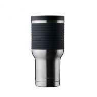 LOCK & LOCK LHC4144 Stainless Steel Tumbler, 18oz, Black