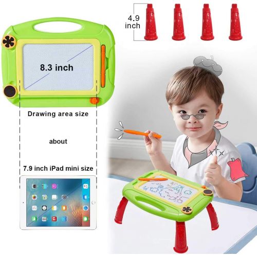  [아마존베스트]LODBY Cute Magnetic Doodle Drawing Board for Toddler Girl/Boy Toys