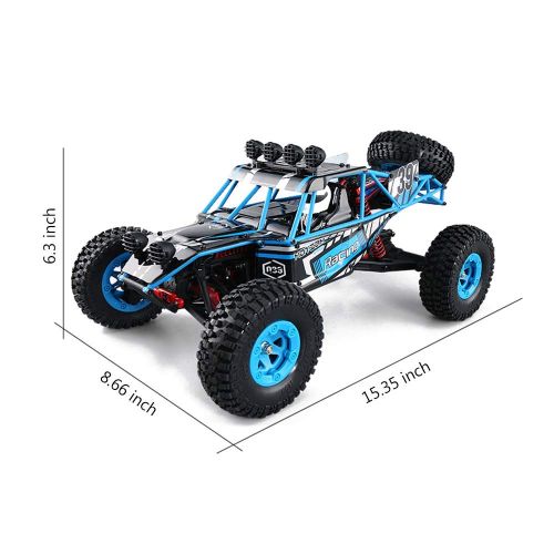  LOHOME 4WD Off-Road Vehicle Toy 1:12 Powerful Climbing Desert Buggy High-Speed 40km/h 2.4G Remote Control Monster Truck Rock Crawler