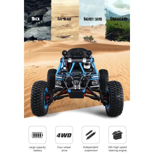 LOHOME 4WD Off-Road Vehicle Toy 1:12 Powerful Climbing Desert Buggy High-Speed 40km/h 2.4G Remote Control Monster Truck Rock Crawler