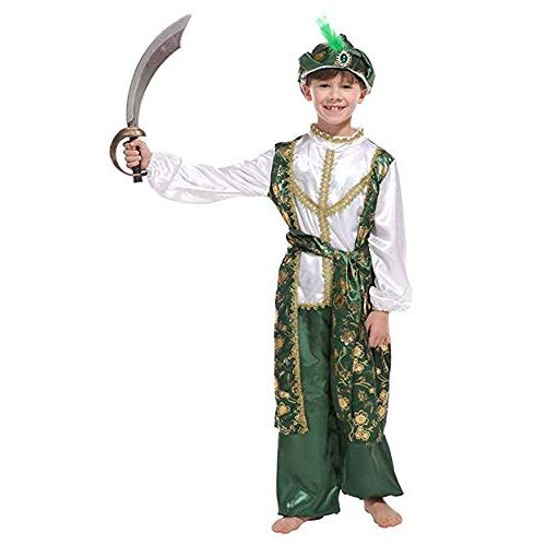 LOLANTA Children Halloween Arabian Prince Costume Boys Aladdin Fairytale Fancy Dress