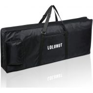 [아마존베스트]LOLUNUT 61 key keyboard bag with 10mm Cotton Padded Case Gig Bag thickened waterproof electronic piano cover case for electronic 40X16X6