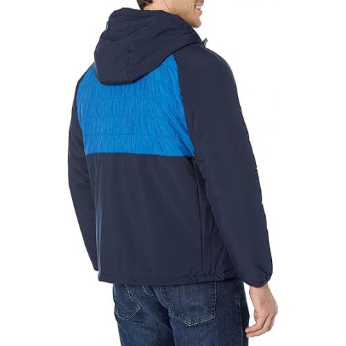  LONDON FOG Men's Mixed Media Active Jacket