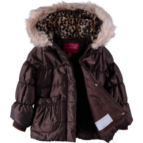  London+Fog London Fog Burgundy Infant Girls Hw Single Jkt L217578 Outerwear