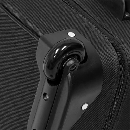  London Fog Buckingham 44 Wheeled Garment Bag, Black, One Size