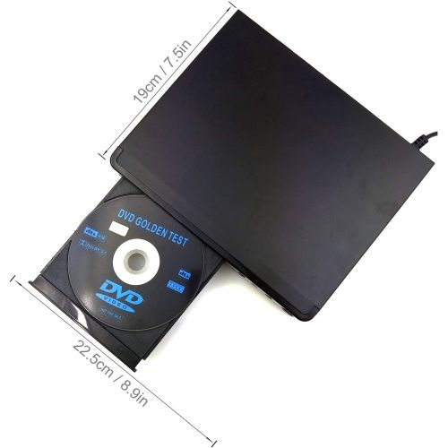  [아마존베스트]LP-099 Multi Region Code Zone Free PAL/NTSC HD DVD Player CD Player with HDMI & Remote & USB - Compact Design