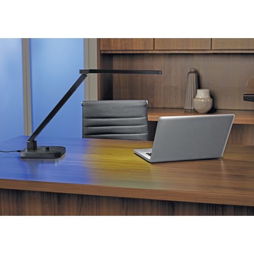  Lorell, LLR99769, Smart LED Desk Lamp, 1 Each, Black