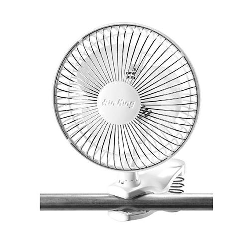  LORELL Air King 6 Inch Commercial 120V Personal Clip On Fan Air Circulator (4 Pack)