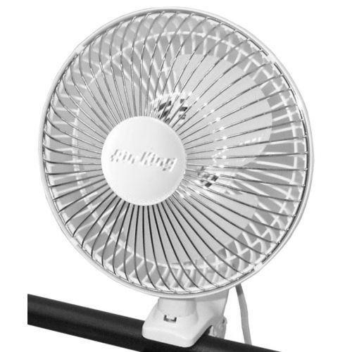 LORELL Air King 6 Inch Commercial 120V Personal Clip On Fan Air Circulator (4 Pack)
