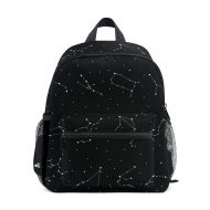 LORVIES Astrological Constellation Of The Zodiac Signs Mini Kids Backpack Pre-School Kindergarten Toddler Bag