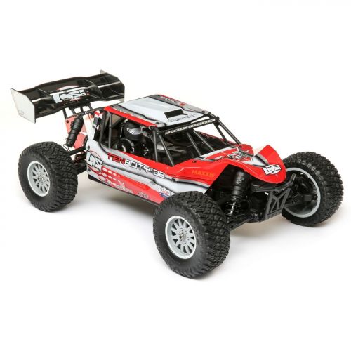  LOS Tenacity Desert Buggy AVC RedGry: 110 4WD RTR