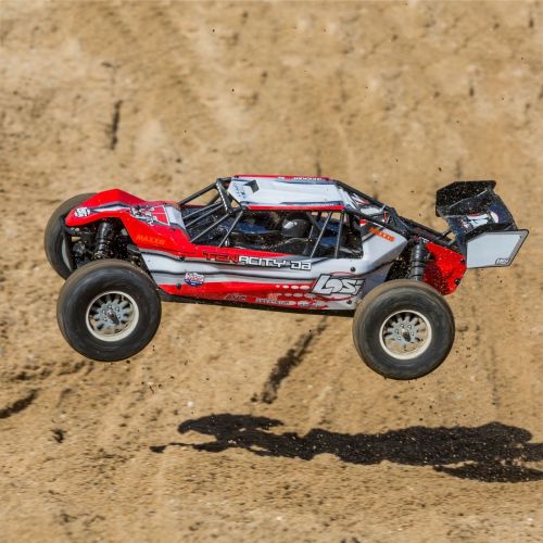  LOS Tenacity Desert Buggy AVC RedGry: 110 4WD RTR