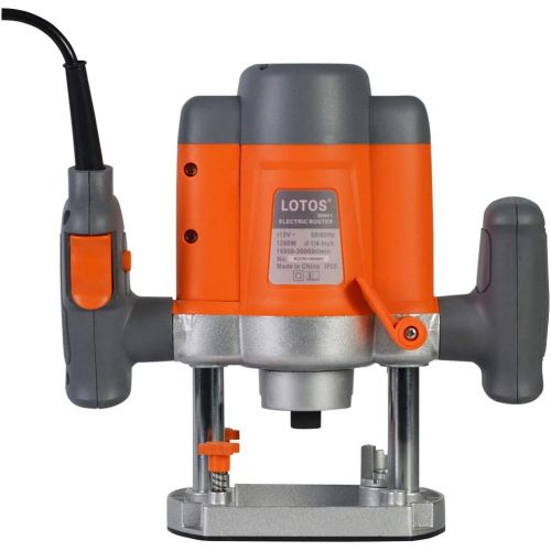  Lotos ER001 Electric Plunge Wood Router with Edge