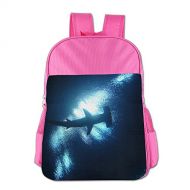 LOVEBAGS Hammerhead Shark Underwater Unisex School Backpack Bag Kids Book Bags Outdoor RoyalBlue