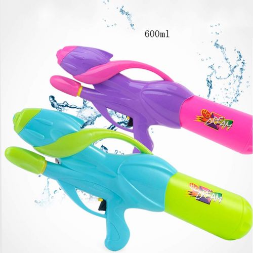  LOVELY Childrens Water Gun Toy Pull-Type Water Spray Gun Large Capacity Squirt Toy Pistol SprayWater Gun Toys (Color : Purple)