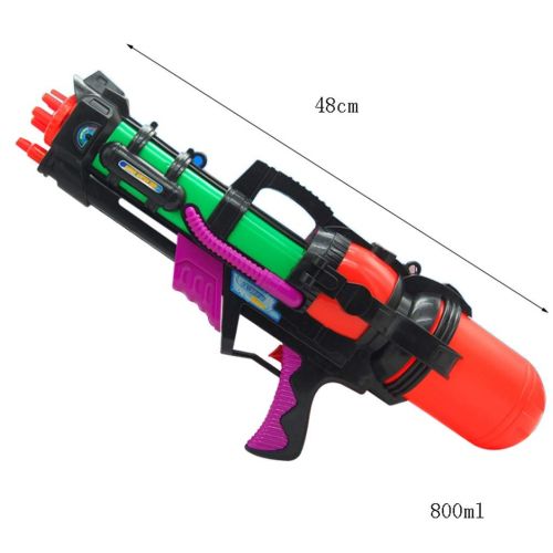  LOVELY Outdoor Games Children Holiday Blaster Water Gun Toy Kids Colorful Beach Squirt Toy Pistol SprayWater Gun Toys (Size : 42cm)