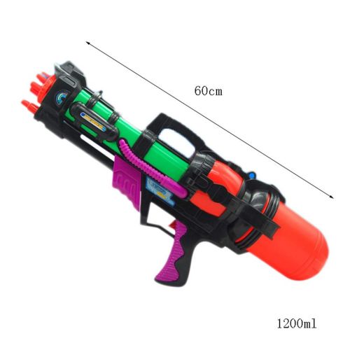  LOVELY Outdoor Games Children Holiday Blaster Water Gun Toy Kids Colorful Beach Squirt Toy Pistol SprayWater Gun Toys (Size : 42cm)