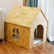 LOVEPET Removable and Assembled Cat Litter Cat House Puppy Nest Environmentally Friendly Breathable Pet Nest European Pine