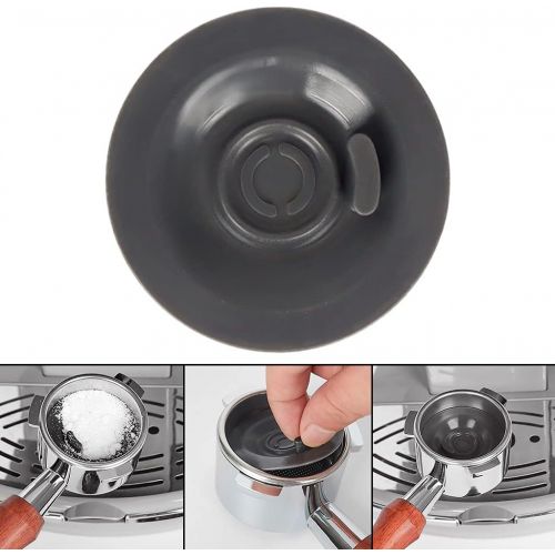  LOVIVER Espresso Machine Rubber Backflush Disk,Espresso Machine Cleaning Blind Filter Backflush Disk Rubber,Coffee Machine Cleaning Accessories