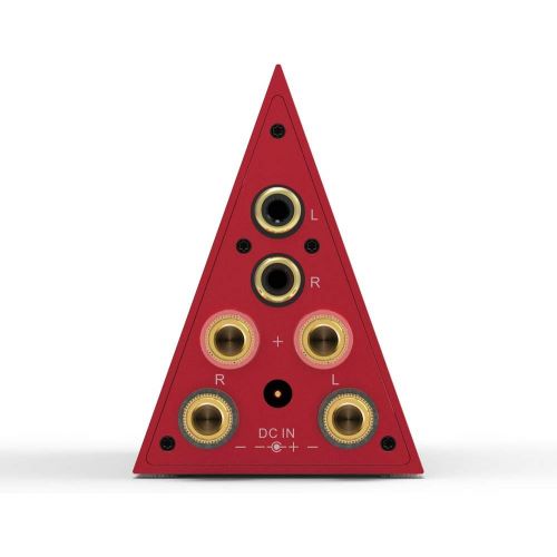  [아마존베스트]LOXJIE A10 Desktop Stereo Power Amplifier Digital Class-D High-Power Audiophile Level Amp Chip TPA3116 (Red)