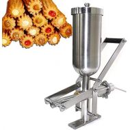 Manual Churrera Churros Filler Maker Machine 5L Spanish Donuts Dessert Churro Makers Stainless Steel Chocolate Jam Filling Machine Latin Fruit Machine for Commerial or Home