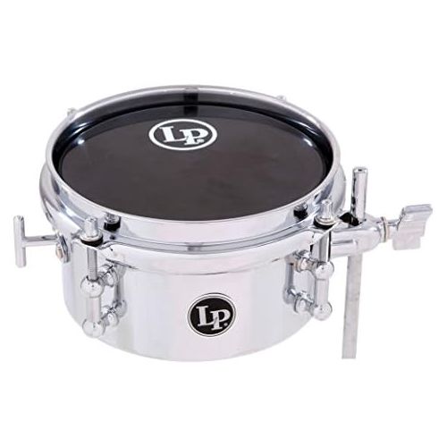  [아마존베스트]LP Latin Percussion Micro 6Chrome-Plated Steel Pots with Quick On/Off Strainer, LP846SN Snare Wire Reel Drum