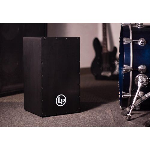  [아마존베스트]LP Latin Percussion Cajon Black Box 19x 11 x 10,13Front: Baltic Birch Body: MDF Seat Drum, Type: Wire (3x 16) LP1428NY Hand DrumDrum Circle