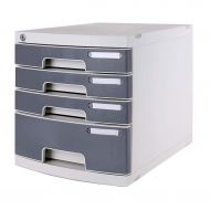 LPYMX File Cabinet, Office Storage Box, Lockable Plastic Drawer Type Data Cabinet on The Desktop