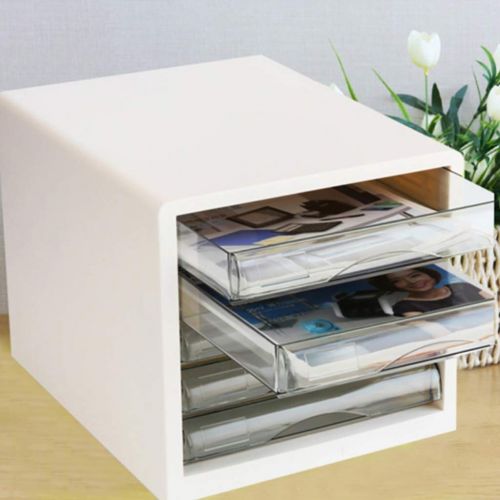  LPYMX Desktop File Cabinet with Chest of Drawers Storage Cabinet Storage Cabinet (Color : D)