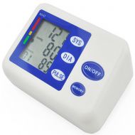 LQUIDE Digital Electric Upper Arm Blood Pressure Monitor For Home Use With Large Cuff, Sphygmomanometer BP Tester Machine Meter, 2 User Modes Each With 90 Memory
