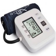 LQUIDE Upper Arm Blood Pressure Monitor BP Heart Beat Rate Pulse Meter Machine with Voice Function,Large Cuffs,Backlight LCD Display,Fully Automatic Digital Sphygmomanometer