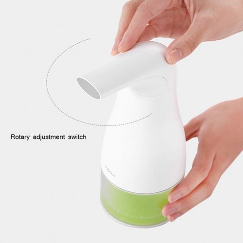  LQW HOME-soap dispenser Soap Dispenser White 250ML Automatic Induction Foam Soap Dispenser Household Suit Bathroom Smart Soap Dispenser (Color : White, Size : 19.58.9cm)