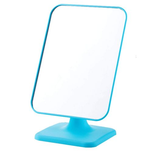  LQY Vanity Mirror,Makeup Mirror,Desktop Mirror,Large Size Table Mirror,Plastic Base, 14x14x20cm,Purple