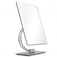 LQY Makeup Mirror,HD Desktop Mirror,Large Size Household Dressing Mirror,18x11x30cm,Silver