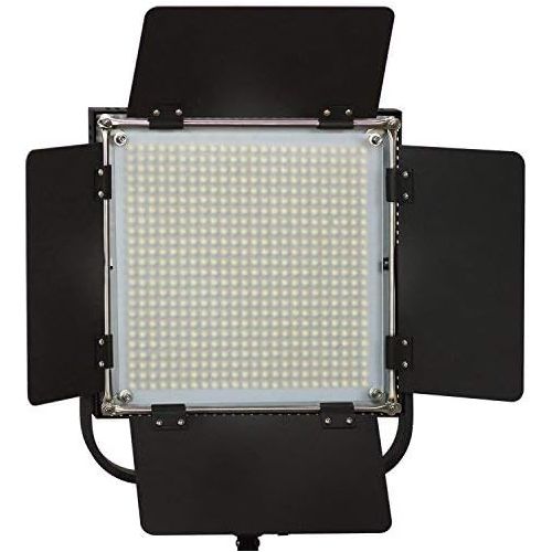  [아마존베스트]LS LIMO STUDIO LIMOSTUDIO (50% Moving Clearance) 2-Pack LED 600 Photographic Lighting Panel with Digital Display Screen, Photo Studio Barndoor Light, Continuous Video Light, Brightness Control Available, AG