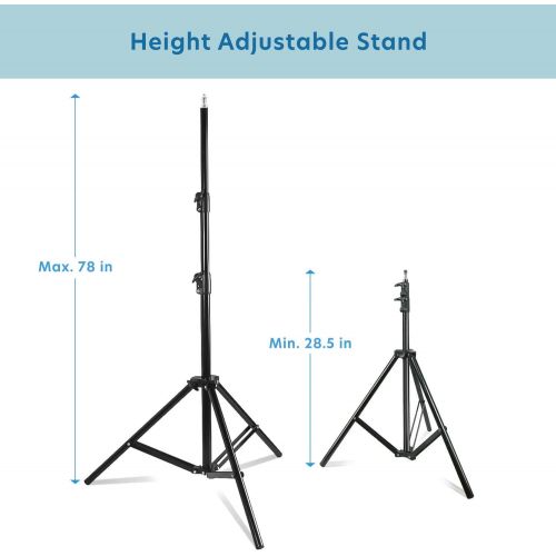  [아마존베스트]LS LIMO STUDIO LIMOSTUDIO LimoStudio Photo Studio 78 Tall Lighting Reflector Arm Stand Reflector Stand Holder Boom Arm, Light Stand, Sandbags Saddlebag, Adapter Clamp Connects Boom Arm to Stand, AGG812