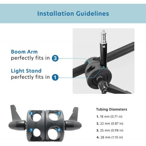  [아마존베스트]LS LIMO STUDIO LIMOSTUDIO LimoStudio Photo Studio 78 Tall Lighting Reflector Arm Stand Reflector Stand Holder Boom Arm, Light Stand, Sandbags Saddlebag, Adapter Clamp Connects Boom Arm to Stand, AGG812