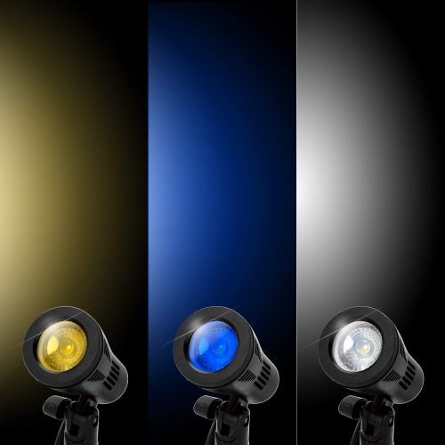  [아마존베스트]LS LIMO STUDIO LIMOSTUDIO LimoStudio Photography Continuous LED Portable Light Lamp with Table Top Studio with Color Filters for Photography Photo Studio, 2 sets, AGG1501