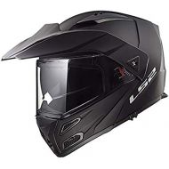 LS2 Helmets Unisex-Adult Solid Metro V3 Helmets Matte Black, X-Large