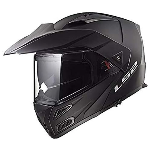  LS2 Helmets Unisex-Adult Solid Metro V3 Helmets Matte Black, X-Large