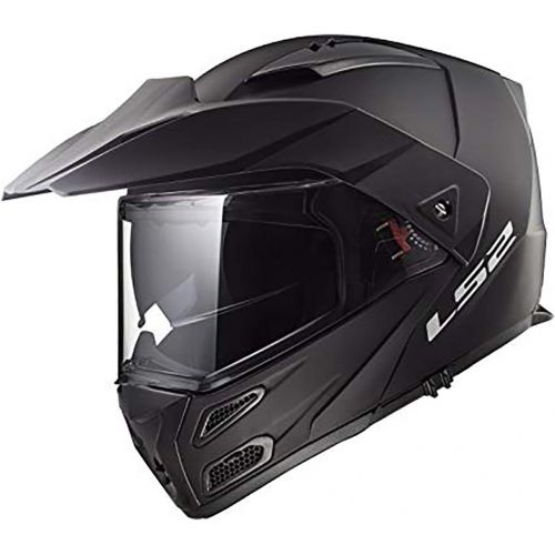  LS2 Helmets Unisex-Adult Solid Metro V3 Helmets Matte Black, X-Large