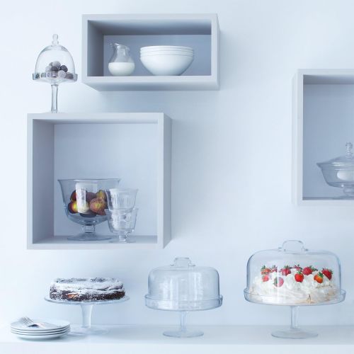  LSA International Serve Cakestand Ø12.25in/H5.5in Clear