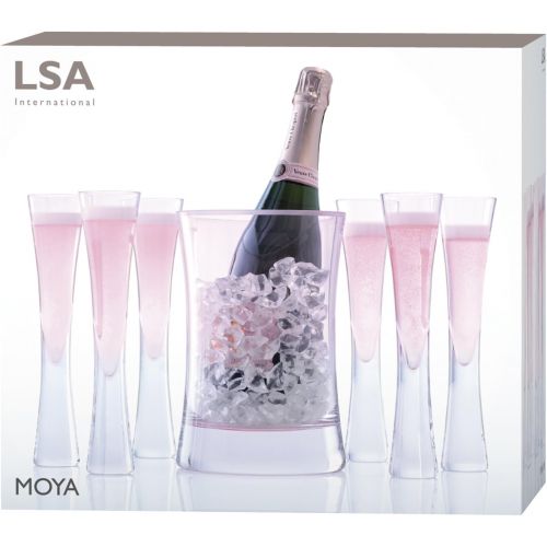  [아마존베스트]LSA International Moya Serving Set Blush